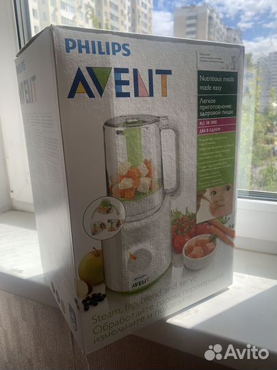 Пароварка блендер philips avent