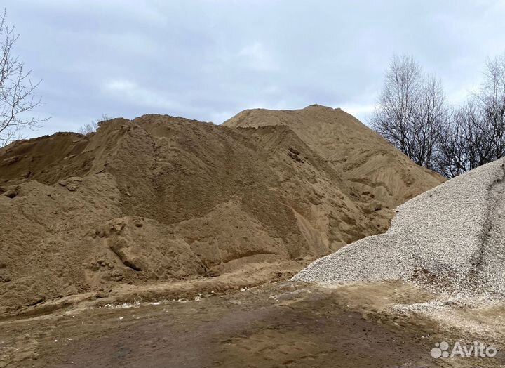 Песок для стяжки