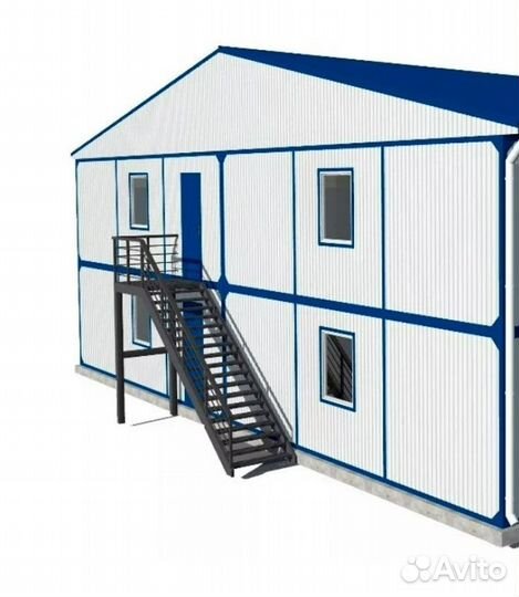 Модульное здание офис или общежитие (мз-06)