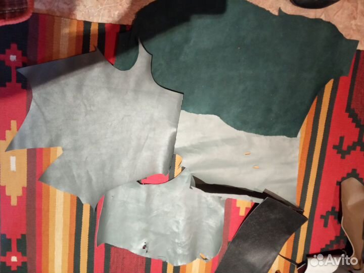 Кожа натуральная остатки