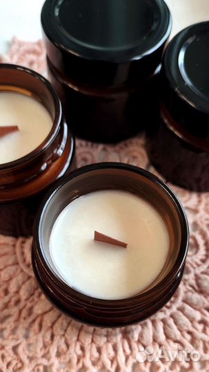 Ароматическая свеча ручной работы