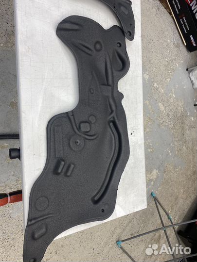 Штатная шумоизоляция на BMW 3 F30 329d