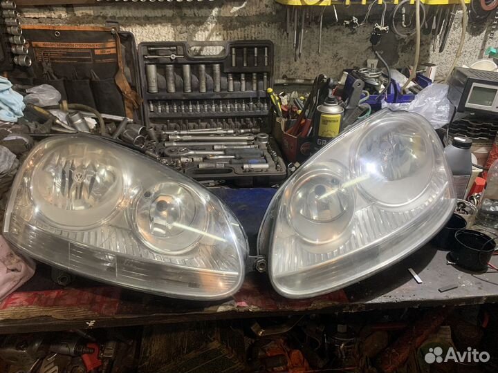 Фары на volkswagen jetta
