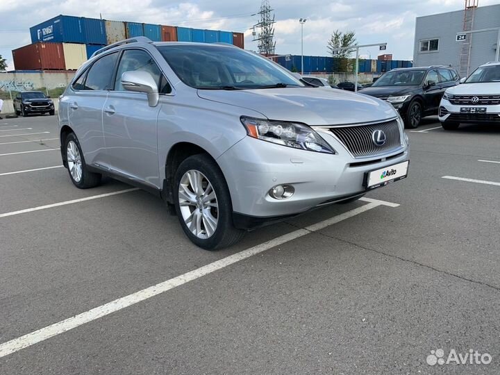 Lexus RX 3.5 CVT, 2010, 142 288 км