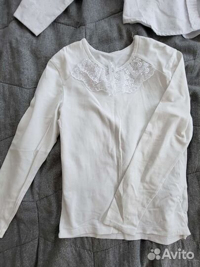 Школьные блузки и кардиганы, размер 122-128