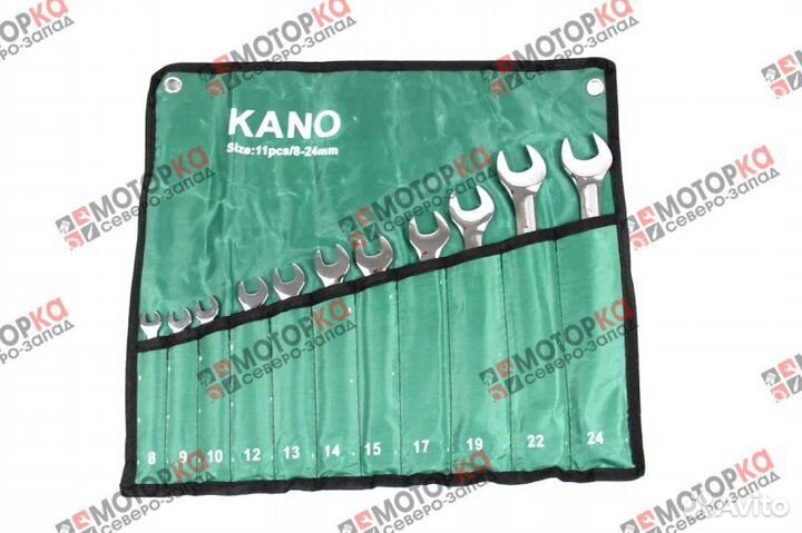 Набор инструментов ключей 11 предметов в защитной