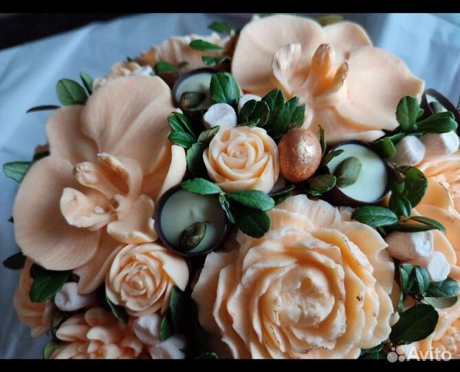 Съедобные букеты, женские, мужские, детские, боксы