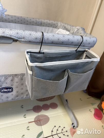 Приставная кроватка люлька Chicco next2me dream