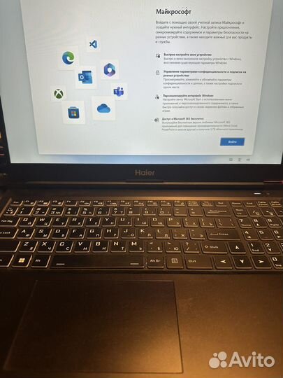 Игровой ноутбук Haier GG1505A