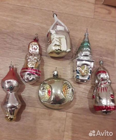 Елочные игрушки РСФСР
