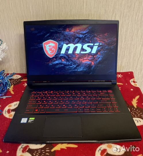 Игровой MSI RTX 2060 /144гц/ 16GB/ i5-9300H/SSD512