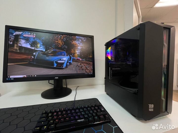 Игровой компьютер Intel I5 6500 / Rx 570 8GB / 16G