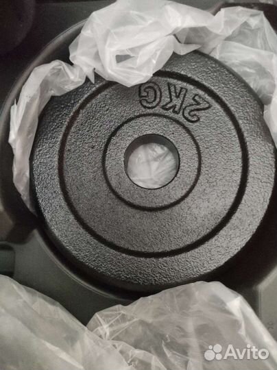 Набор гантелей 20 кг новый