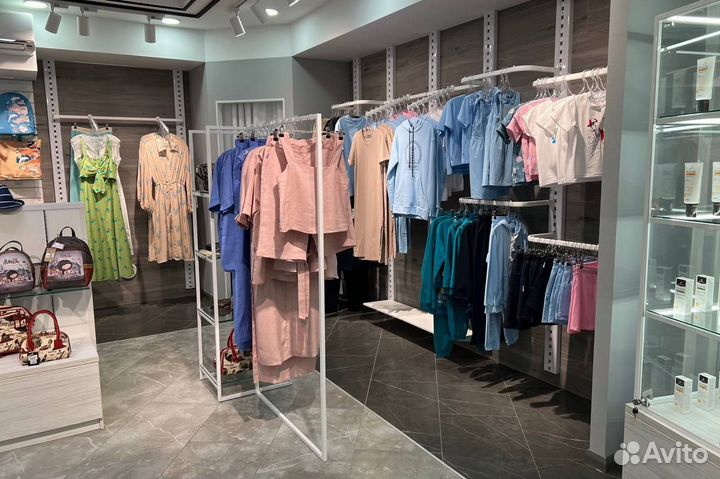 Рейлы для магазина одежды