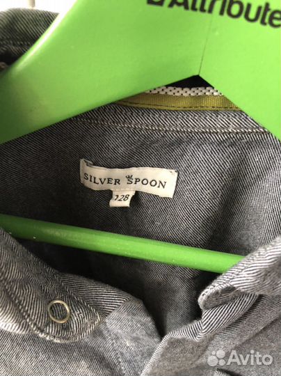 Рубашка серая Silver spoon