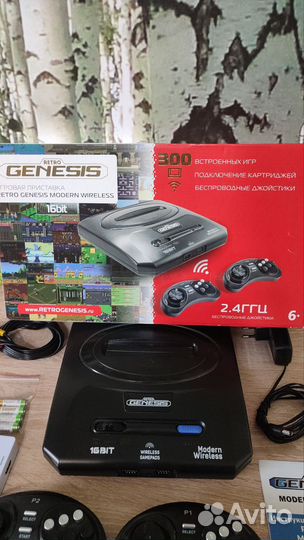 Sega Retro genesis 16 bit (wireless pad)