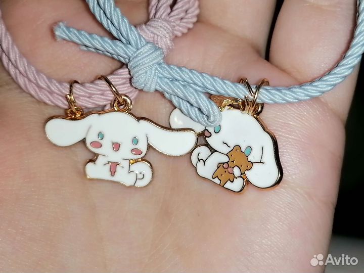 Парные браслеты Cinnamoroll Hello Kitty