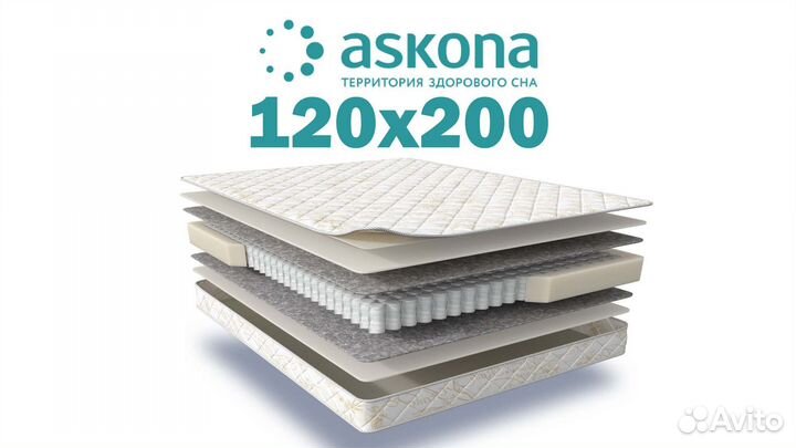 Матрас новый 120х200