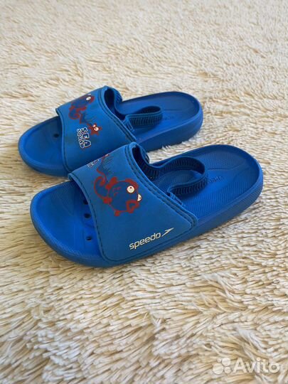 Speedo тапки для плавания детские