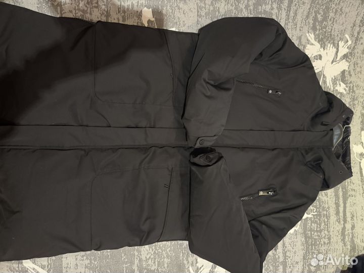 Пуховик мужской удлиненный зима
