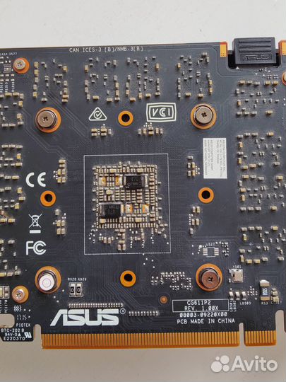 Видеокарта asus GTX 1080 TI 11 Gb