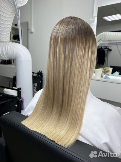 Кератиновое выпрямление ботокс нано полировка