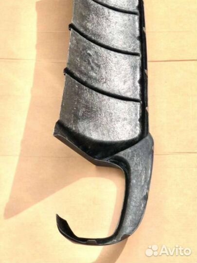 Диффузор mercedes w212 Brabus Юбка