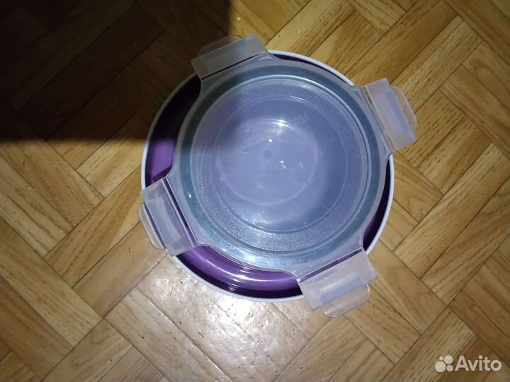 Миска поилка для животных с крышкой