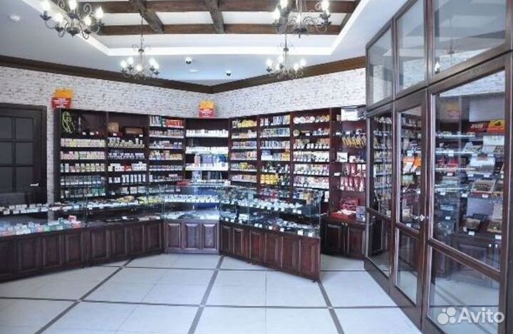 Точка продажи табака и электронных сигарет