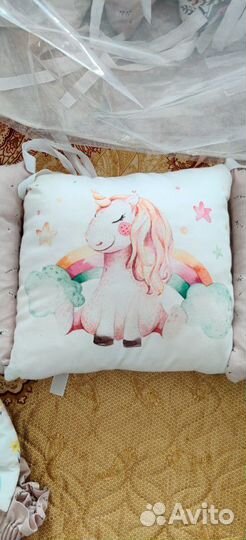 Бортики в кроватку