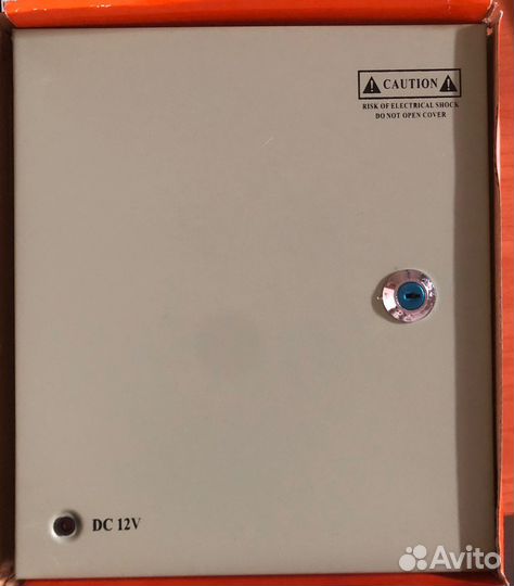 Блок питания 12В 10А, металлический корпус