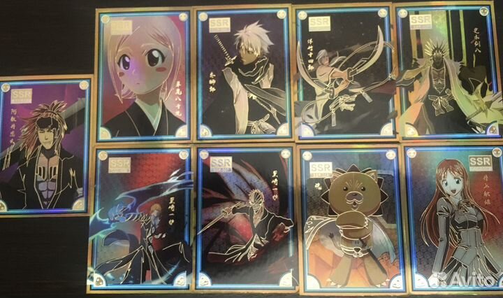 Коллекционные карточки Блич