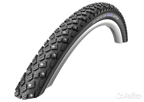 Велопокрышка Schwalbe marathon winter plus, 26x2.1