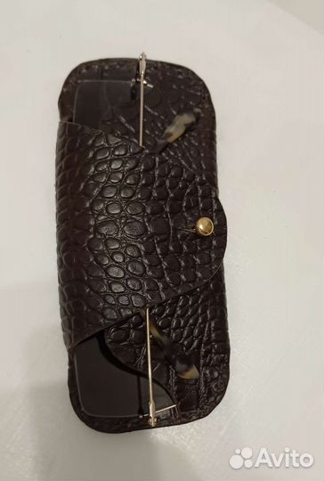 Футляр для очков из натуральной кожи