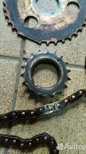 Цепь,Шестерня грм Тойота 2.0 1AZ-FE Комплект