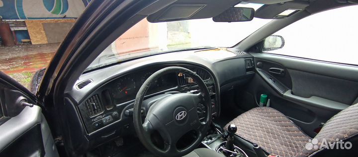 Hyundai Elantra 1.6 МТ, 2008, битый, 333 188 км