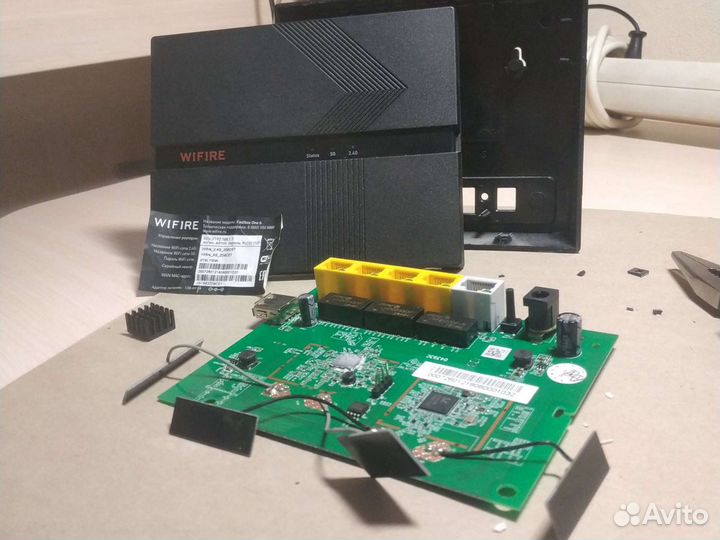 Плата от интернет роутера wifire