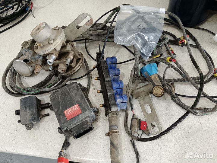 Комплект газового оборудования метан 4 покаления