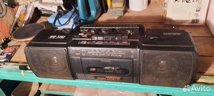 Магнитофон sharp wq t202