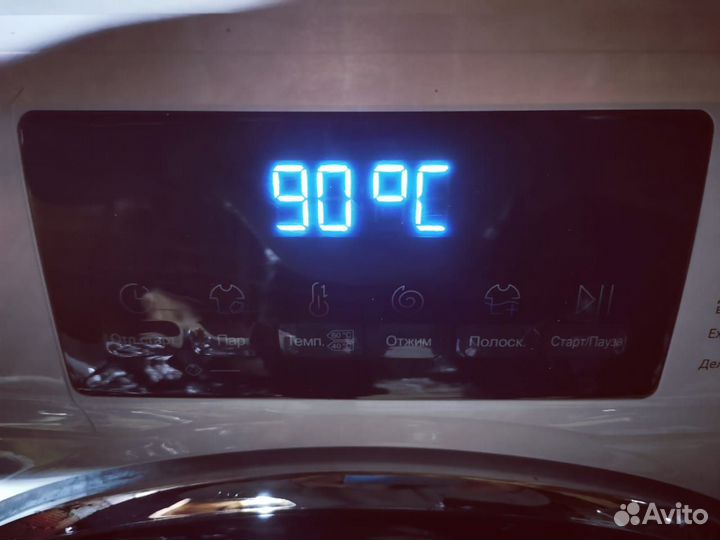 Как новая с паром 6/5кг стиральная машина доставка