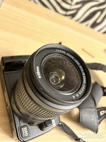 Зеркальный фотоаппарат canon 350d