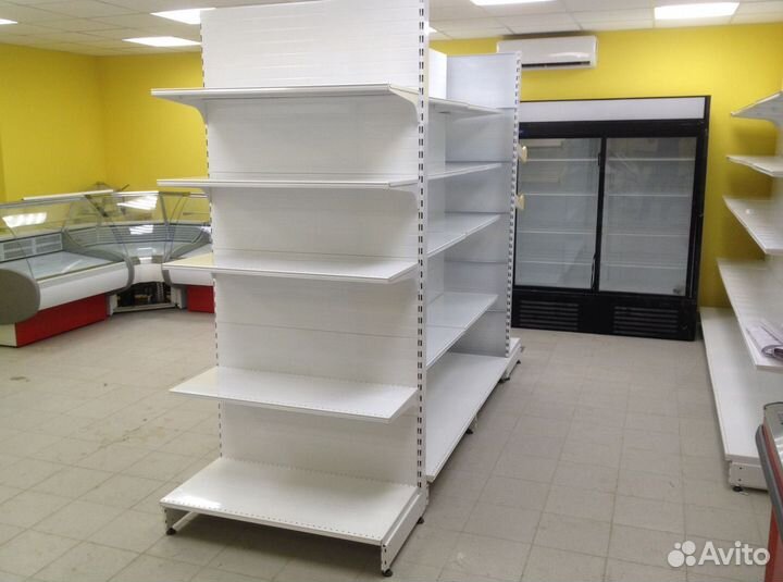 Стеллаж торговый с полками для магазина