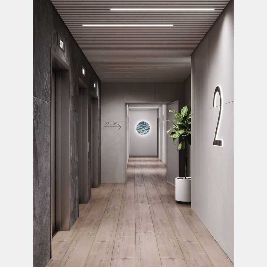 2-к. квартира, 45,9 м², 22/28 эт.