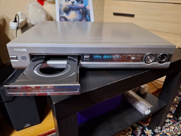 Philips dvdr75/021 пищущий видео плеер