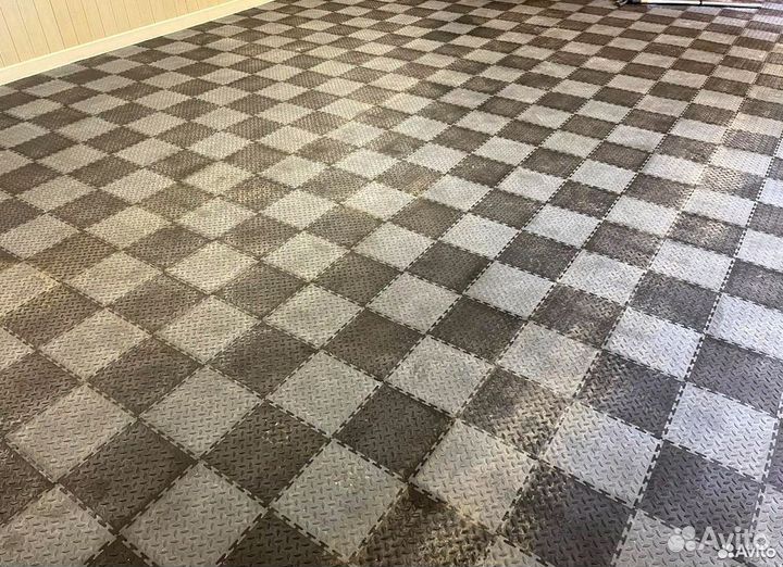 Пвх плитка для пола в гараж