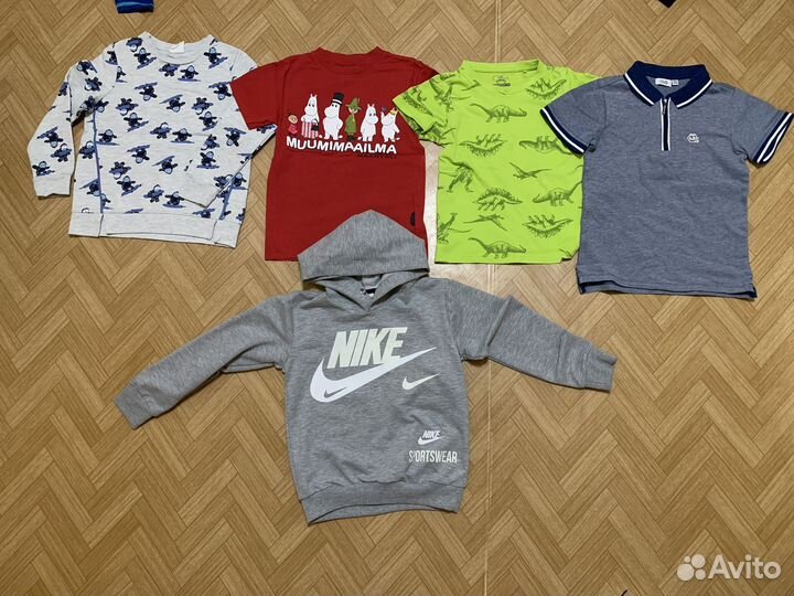 Детские вещи пакетом на мальчика 104-110