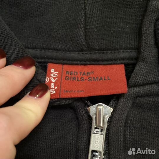 Зип худи levis red tab vintage