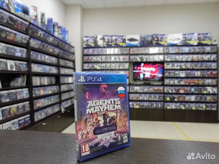Agents of mayhem PS4 (возможен обмен)