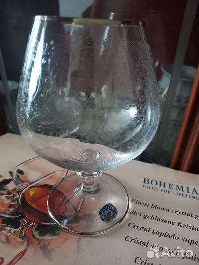 Бокаля для бренди, Чехия Богемия, 6 шт