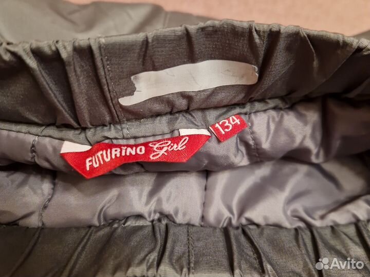 Брюки зимние для девочки 134